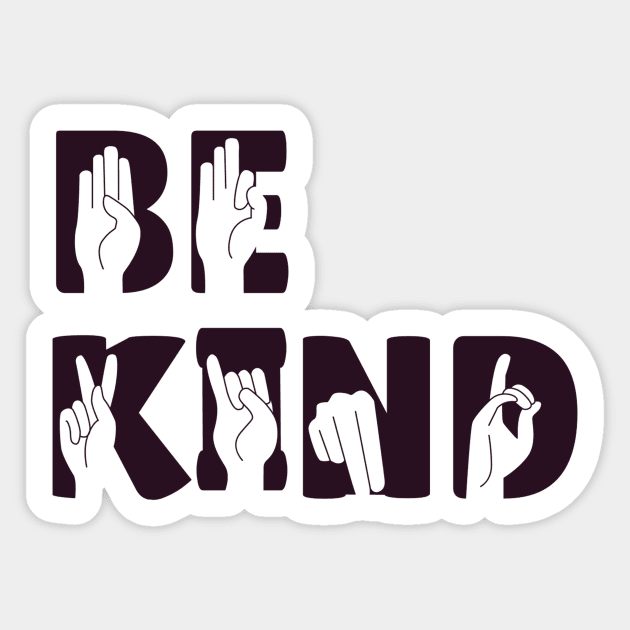 Kindness Matters Sticker by Urban_Vintage